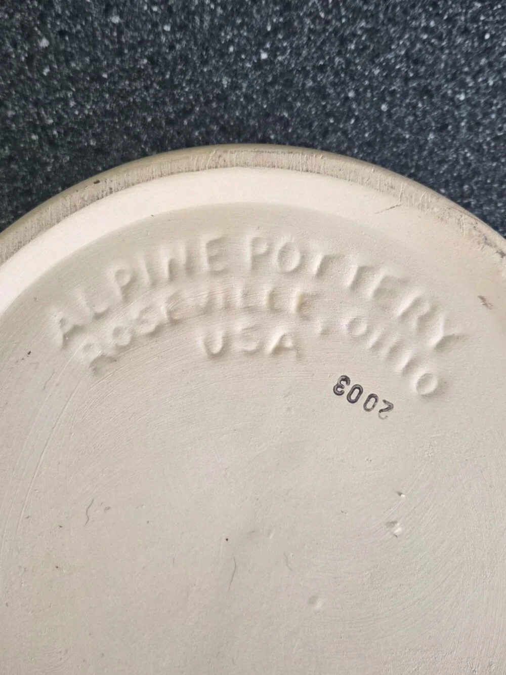 Alpine Pottery Pitcher and Casserole Tree 2000 2003 Limited Editions 2 Pieces